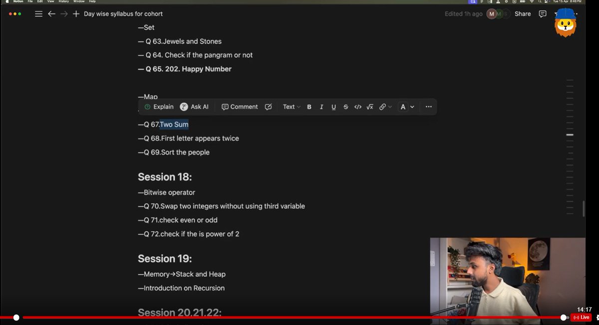 isha_singh06's tweet image. #Day54 | #class54 | #DSAwithJS 💻🔥 @sheryians_ 
l
Solved LeetCode problems, and I could literally feel the logic in my brain doing cartwheels! 🧠💫
Here's what I tackled today:

 🔹 Two Sum 
 🔹 First Letter Appears Twice
 🔹 Sort the People
 🔹 Bitwise Operator Practice