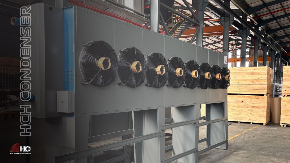 HC_HVACR's tweet image. This week on @HC Updates, we’re showcasing the HCH condenser, a space-saving, horizontal air-cooled unit ideal for supermarkets, processing facilities, and warehouses. Maximize efficiency without compromising capacity. ❄️🏢

#Condenser #CommercialCooling  #HCaircon