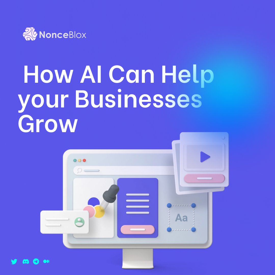 AI isn’t just for the giants—startups &amp; small businesses can win with it too! 🚀
From smart chatbots to automated workflows, see how AI can fuel your growth.
👉linkedin.com/feed/update/ur…

#AIForBusiness #SmallBusinessGrowth #AIInnovation #Automation #FutureOfWork #AIForSMBs