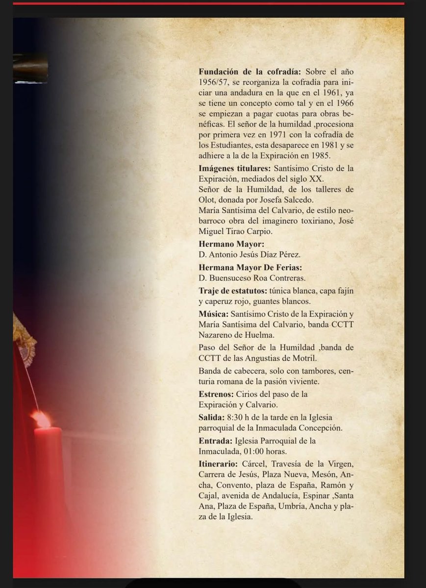 <a href="/SSHUELMENSE/">SEMANA SANTA HUELMA</a>

<a href="/tccristorefugio/">Tertulia Cristo del Refugio</a>

<a href="/Nazareno_Huelma/">BCT Nazareno Huelma</a>

<a href="/AMSanjuaneros/">AM Sanjuaneros (Huelma, Jaén)</a>

<a href="/HuelmExpiracion/">Expiración Huelma</a>

<a href="/ULCOhuelma/">ULCO Huelma</a>

<a href="/sepulcrohuelma/">Santo Sepulcro</a>

<a href="/NazarenoHuelma/">Jhs Huelma</a>

<a href="/tccristorefugio/">Tertulia Cristo del Refugio</a>