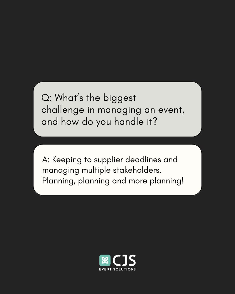 CJSEvents's tweet image. Get to know our Events Manager, Elly - we talk top tips, exciting events, and an Events Manager’s toolkit! 👀

#EventsManager #UKEventProfs #ADayWithElly #UKEvents