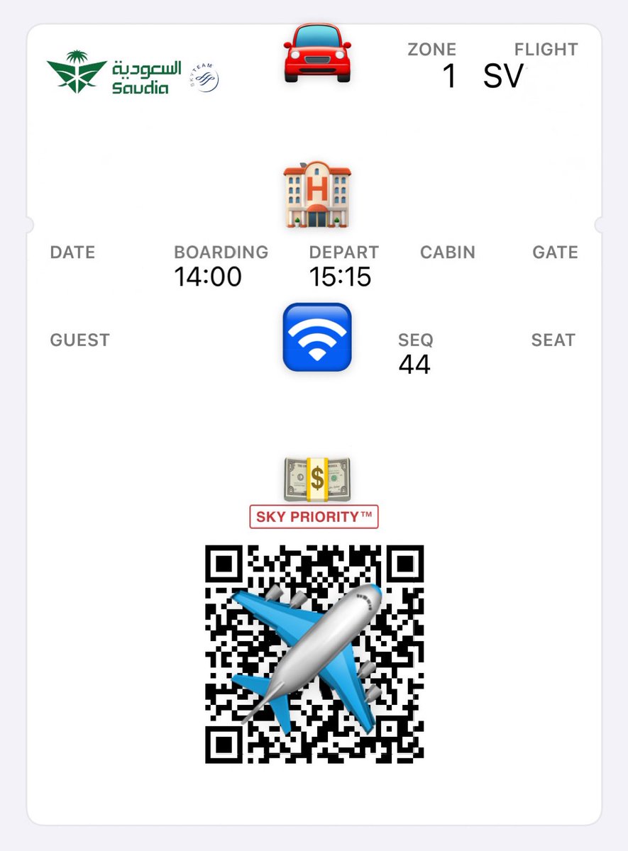 ✈️ رحلة سريعة إلى مدينة متجددة 🌆  

وش سويت قبل الإقلاع بـ 48 ساعة ⏰ ؟

🛜 شريت شريحة إلكترونية وثبتها
✈️ سويت البوردينق وارتحت
✅ اخترت مقاعدنا المفضلة  
🙏🏻 حجزت خدمة الاستقبال والترحيب المجانية VIP
🚘 حجزت توصيل مجاني من الفندق إلى المطار  
💵 حولت فلوسي لمحفظة برق أو D360
🏨