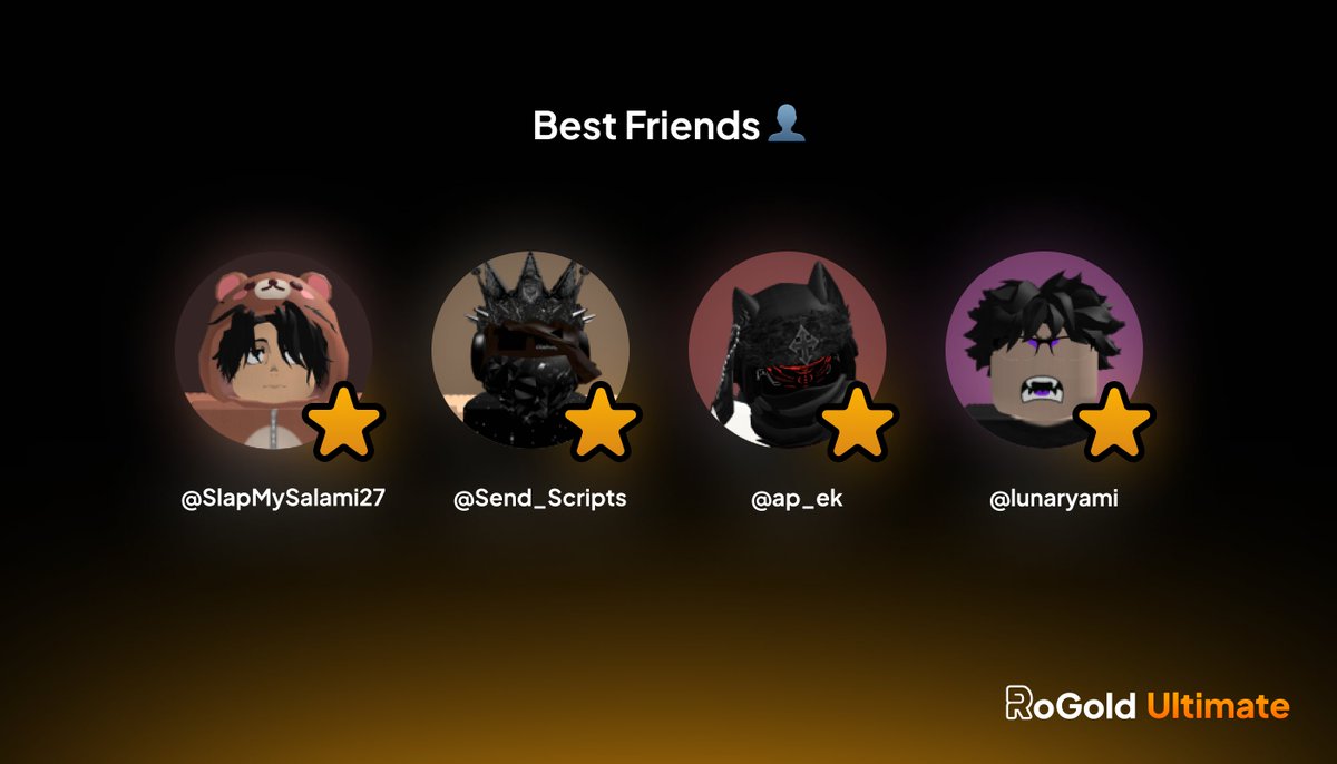 RoGoldOfficial's tweet photo. Pin your favourite Roblox friends to the top of your friend list with RoGold Ultimate and always stay updated on what they’re up to.
#Roblox #RoGold https://t.co/VL3L9gbf7D