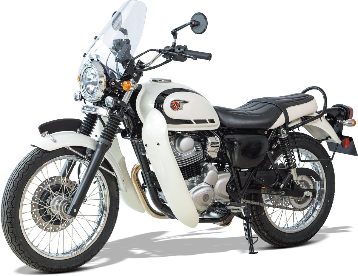 まずは、Kawasaki W230/メグロS1 東京・名古屋モーターサイクルショー