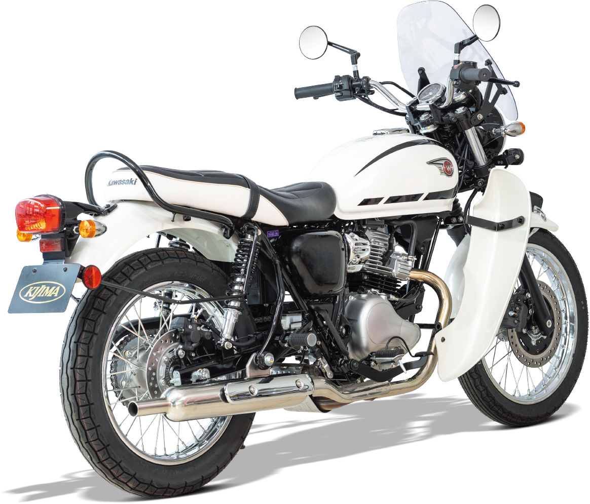 まずは、Kawasaki W230/メグロS1 東京・名古屋モーターサイクルショー