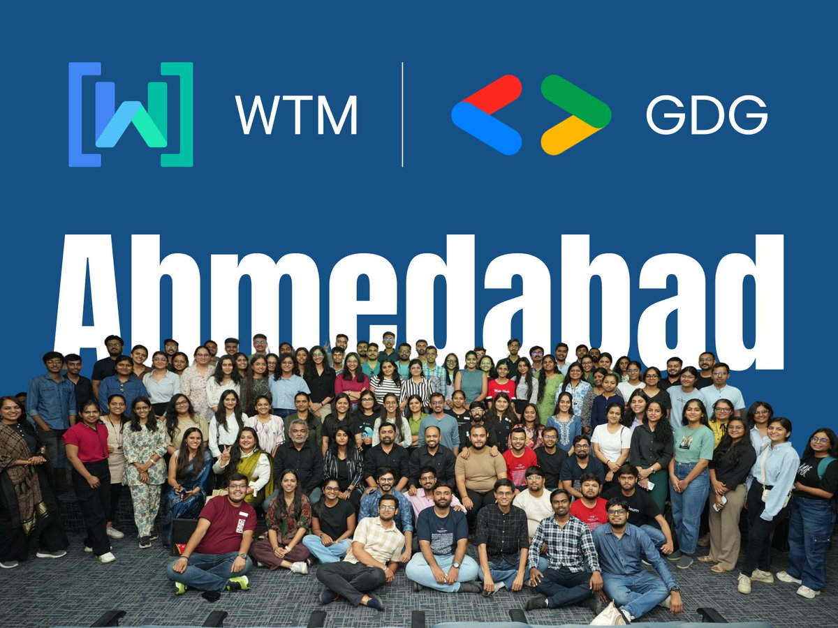 WTM Ahmedabad ๐ฎ๐ณ #WomenInTech #community (@wtmahmedabad) on Twitter photo #WTMAhmedabad -What a day. What a community. What a celebration of #IWD2025
Still smiling, buzzing
This is what a full house of inspired minds looks like.
What. A. Day
And this photo?It captures the heart of all- thanks <a href="/DeepSuthar028/">Deep Suthar #DevFestAhm๐</a> for this edit
#WTMIWD #WTMRedefinePossible #WTMAhmedabad -What a day. What a community. What a celebration of #IWD2025
Still smiling, buzzing
This is what a full house of inspired minds looks like.
What. A. Day
And this photo?It captures the heart of all- thanks <a href="/DeepSuthar028/">Deep Suthar #DevFestAhm๐</a> for this edit
#WTMIWD #WTMRedefinePossible