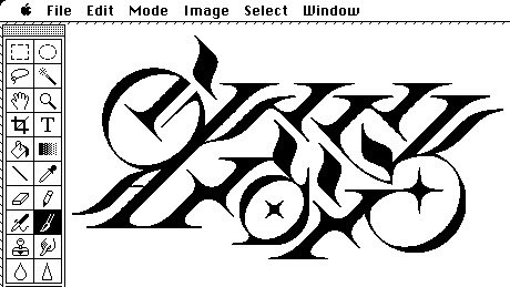 real typography without AI
