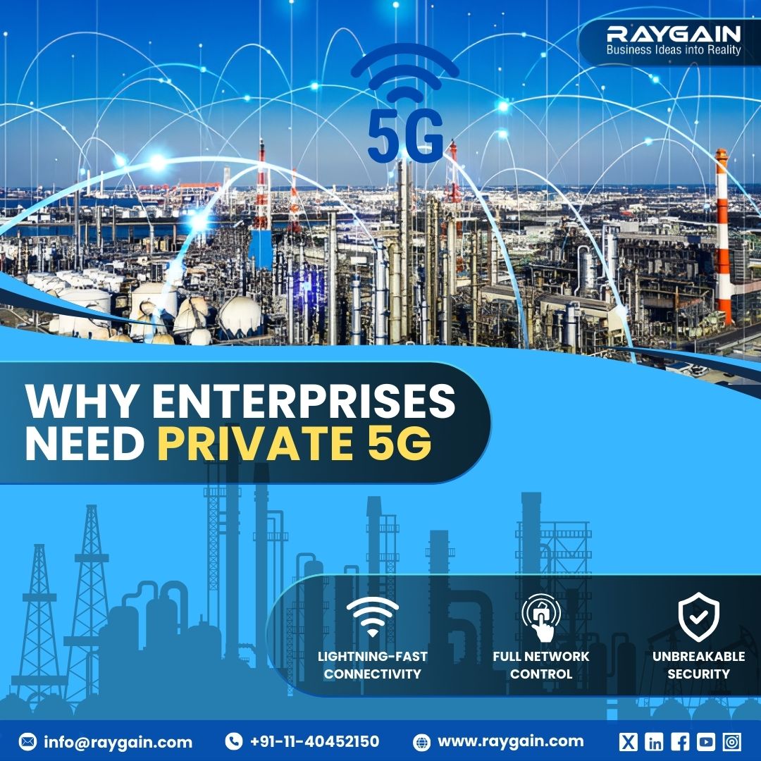 raygaintech's tweet image. ⚙️ Power your industry with the next-gen network—Private 5G.
From smart factories to secure data flow, Raygain makes it seamless.
.
.
.
#Private5GNetwork #SmartEnterprise #RaygainTech #softwaredevelopment #softwarecompany #Private5G