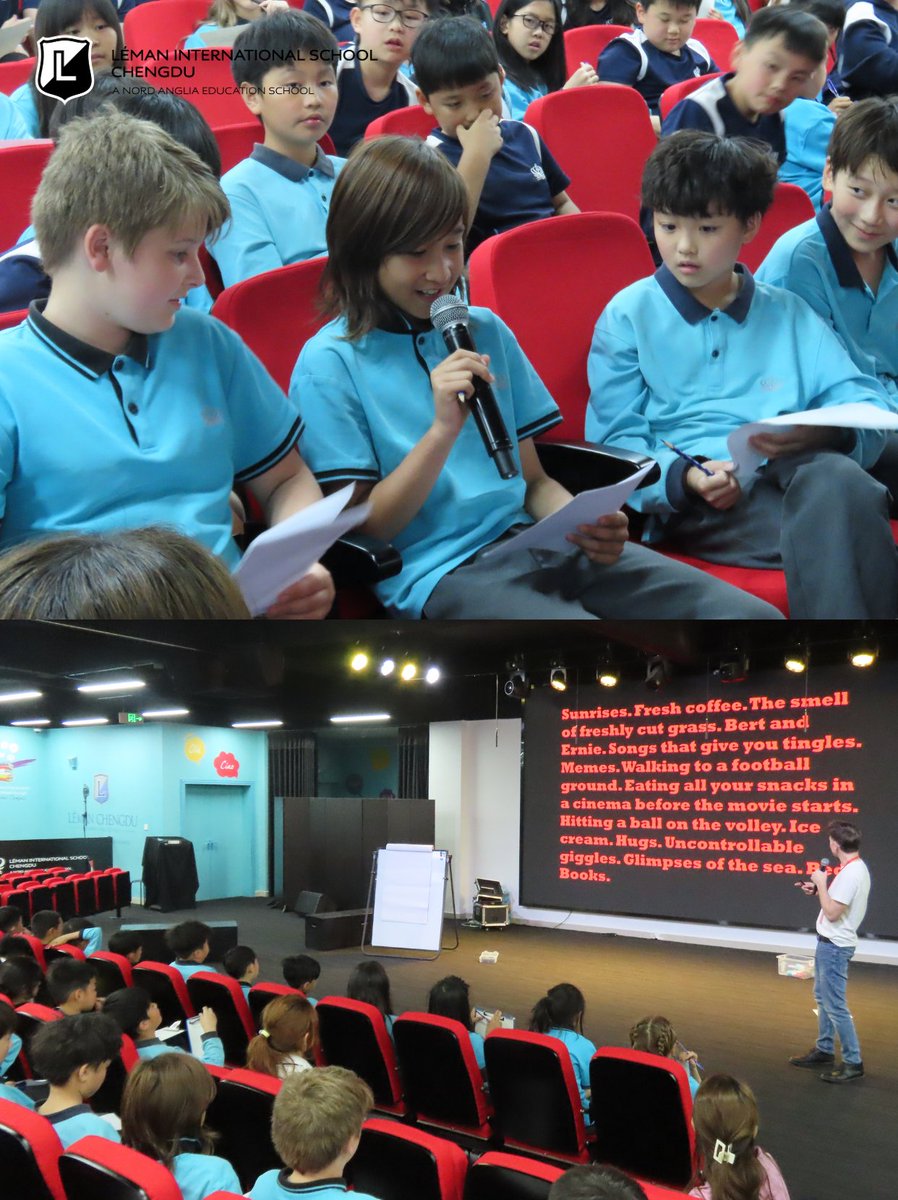 LemanChengdu's tweet image. On Monday, we welcomed children's author Kevin Payne to our school. His visit delighted students from Pre-Nursery to Year 6, with engaging activities sparking creativity and a love for reading and writing.