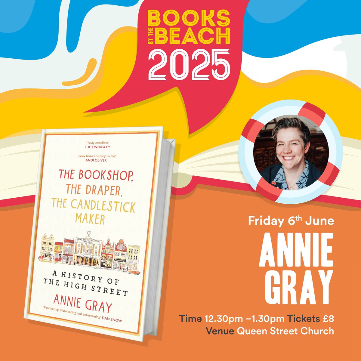 Books by the Beach (@scarboroughbook) on Twitter photo How important are our high streets? Acclaimed historian Dr Annie Gray appearing at #scarborough #bookfestival Fri 6 June sharing highly topical book on history of high street & future of retail. Don’t miss it! Tickets here:- ticketsource.co.uk/ymcascarboroug…
<a href="/BooksUpNorth/">Sarah Tyson</a> <a href="/ScarboroughWeb/">scarborough.co.uk</a> How important are our high streets? Acclaimed historian Dr Annie Gray appearing at #scarborough #bookfestival Fri 6 June sharing highly topical book on history of high street & future of retail. Don’t miss it! Tickets here:- ticketsource.co.uk/ymcascarboroug…
<a href="/BooksUpNorth/">Sarah Tyson</a> <a href="/ScarboroughWeb/">scarborough.co.uk</a>