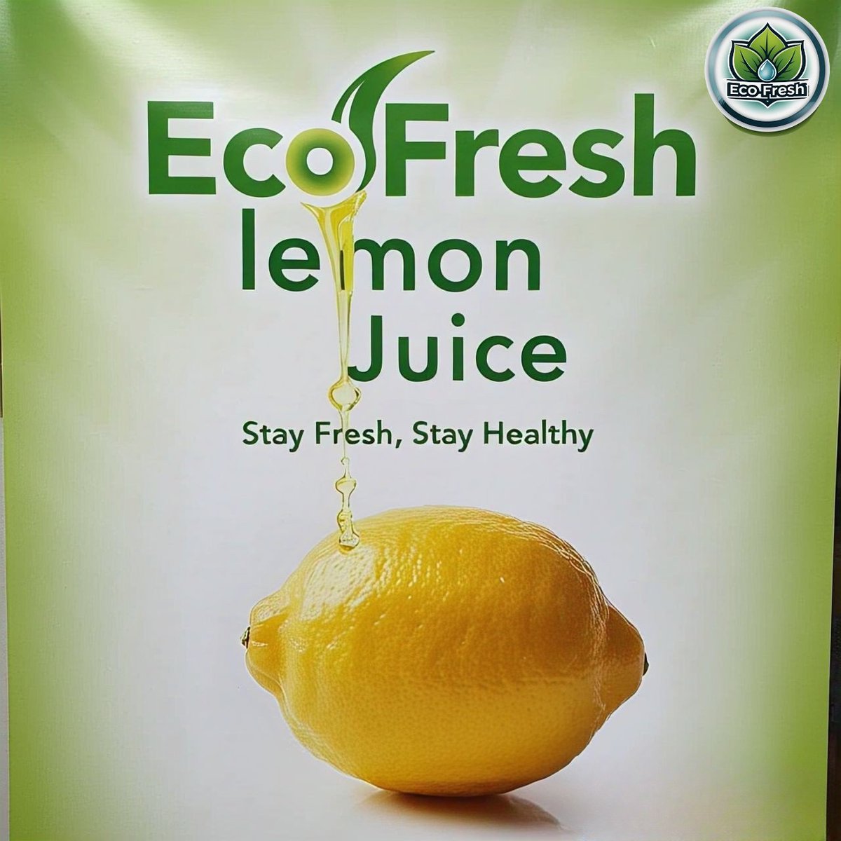 ecofresh2025's tweet photo. 🍋 Refresh your day with EcoFresh Lemon Juice! 🌿 Pure, zesty goodness to keep you fresh and healthy. Try it now! #EcoFresh #LemonJuice #StayHealthy https://t.co/8vpBdvoSSx