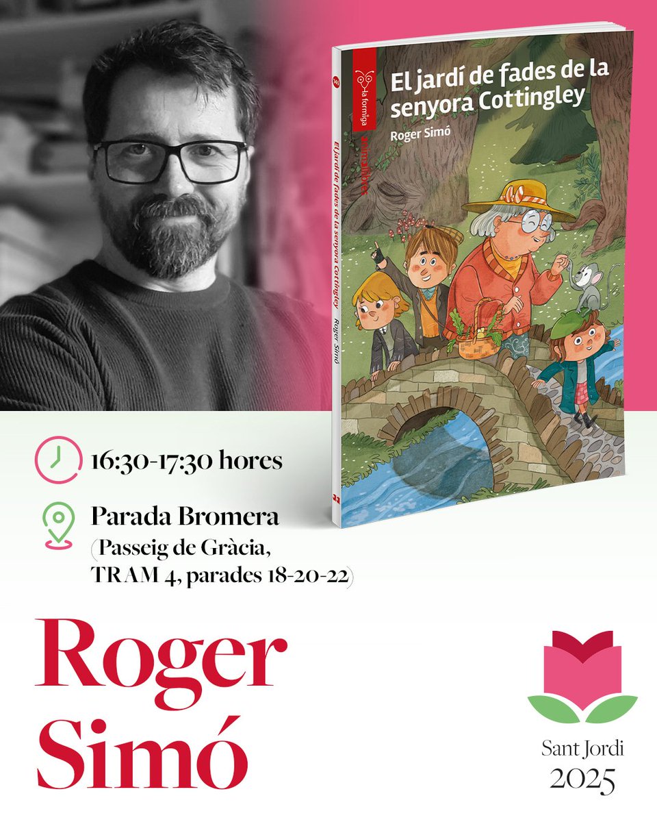 Doncs tinc l'enorme privilegi de tornar estar signant aquest any en una de les festes de la cultura més importants del món. Segona novel·la! 🤗
#lij #SantJordi2025