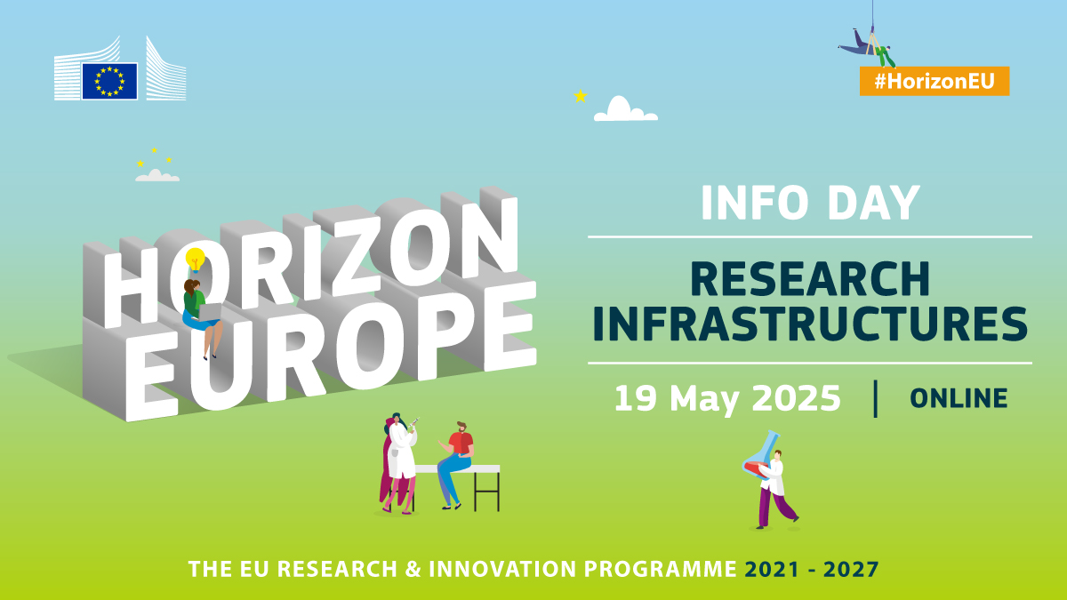 #ResearchInfrastructures calls for proposals will open soon!

If you are planning to apply, join the online Info Day to get insights on:

- The new Work Programme
- The topics of the upcoming calls for proposals
- Tips for crafting a successful proposal

europa.eu/!XbQg4w