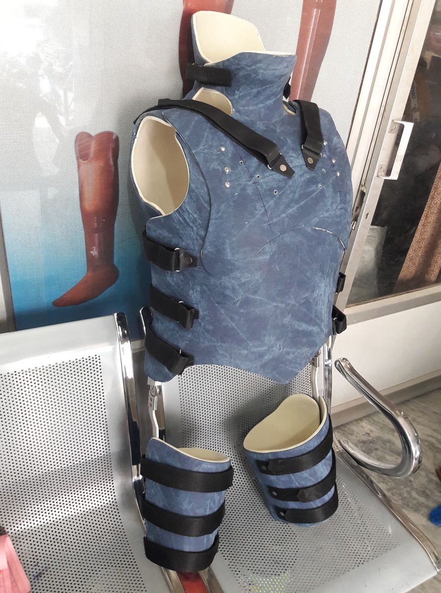 mycaremedical's tweet image. Custom CTLSO clamshell Brace with thigh shells interconnected #customizedbraces #Ctlso #Clamshell #backbraces #mycareprostheticsandorthotics #orthotic #mycaremedical #Manufacturers