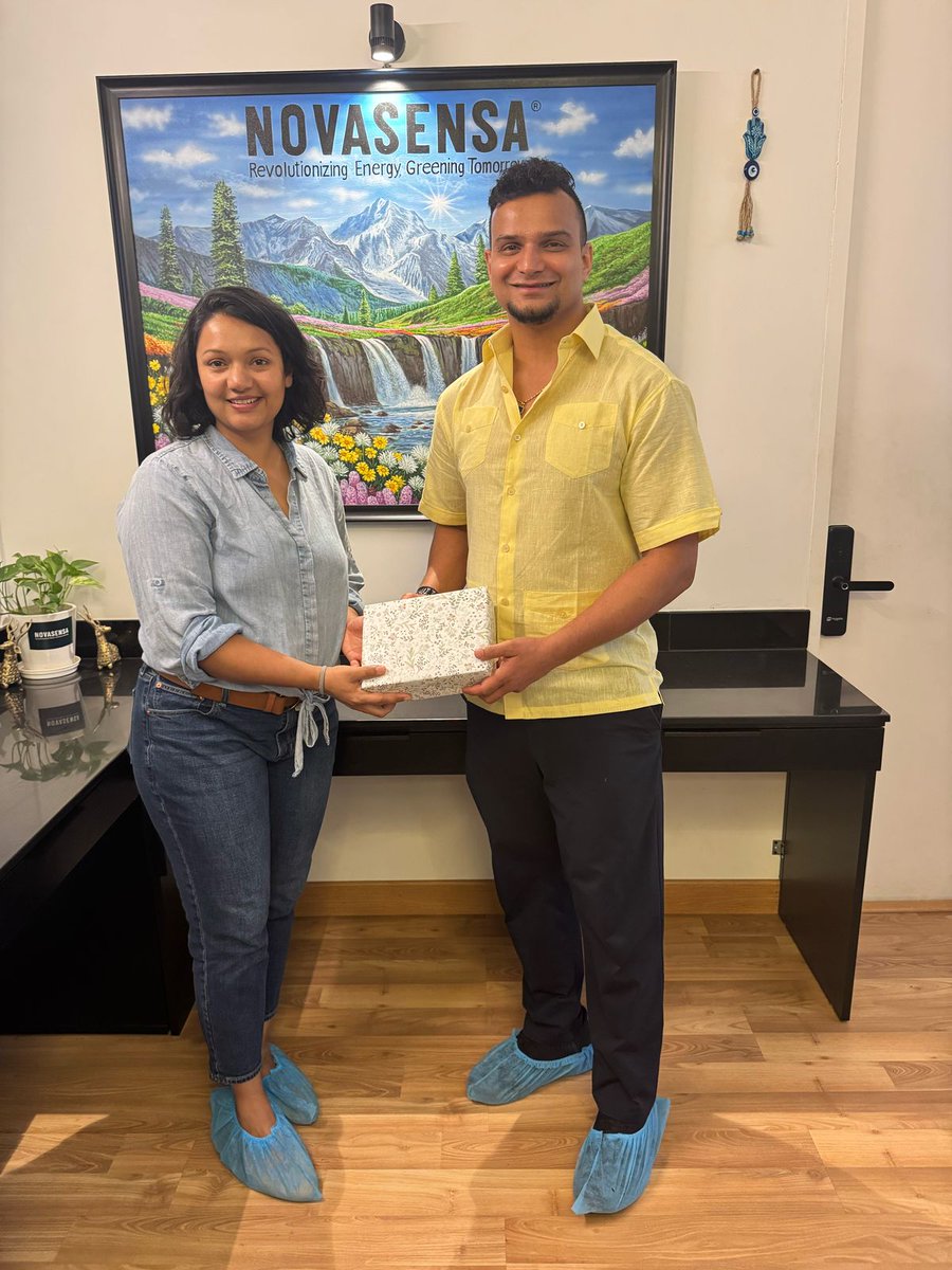 We had the pleasure of hosting two incredible visitors at the Novasensa Innovation Centre — Shambhavi Vashishtha and Pravar Vijayvargya.
Their visit was truly meaningful for all of us.

Shambhavi Vashishtha shared how she’d always heard about e-waste recycling — but seeing it up