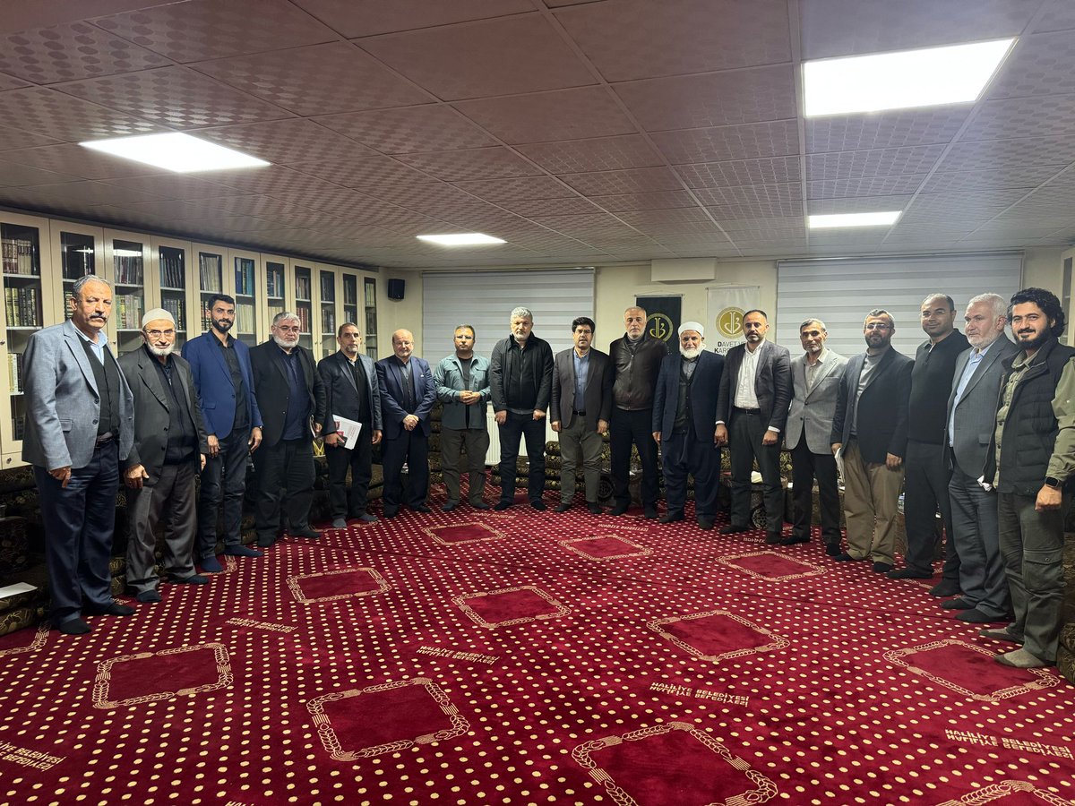 PlatformUrfa's tweet photo. Şanlıurfa STK Platformu olarak toplantımızı @ruha_der @dkv_urfa ev sahipliğinde gercekleştirdik.
Yaptığımız çalışmalarımızı değerlendirip,yapılacak çalışmalar ile ilgili istişarelerde bulunduk.
Gayret bizden tevfik Allah'tan..
#stkurfa #suffe #şanlıurfa https://t.co/6ny0jpFGvu