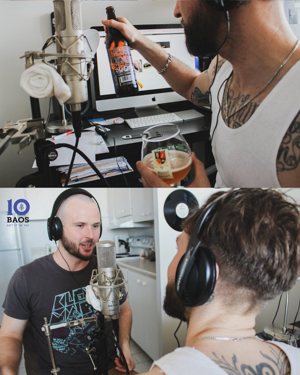 ...being the official date for the second go round. Wild times when we didn’t take this thing seriously. 😂

Fun fact: The bottle opening sound you’ll hear in the second slide above is the one we’ve used in every episode since Day 1. 😍