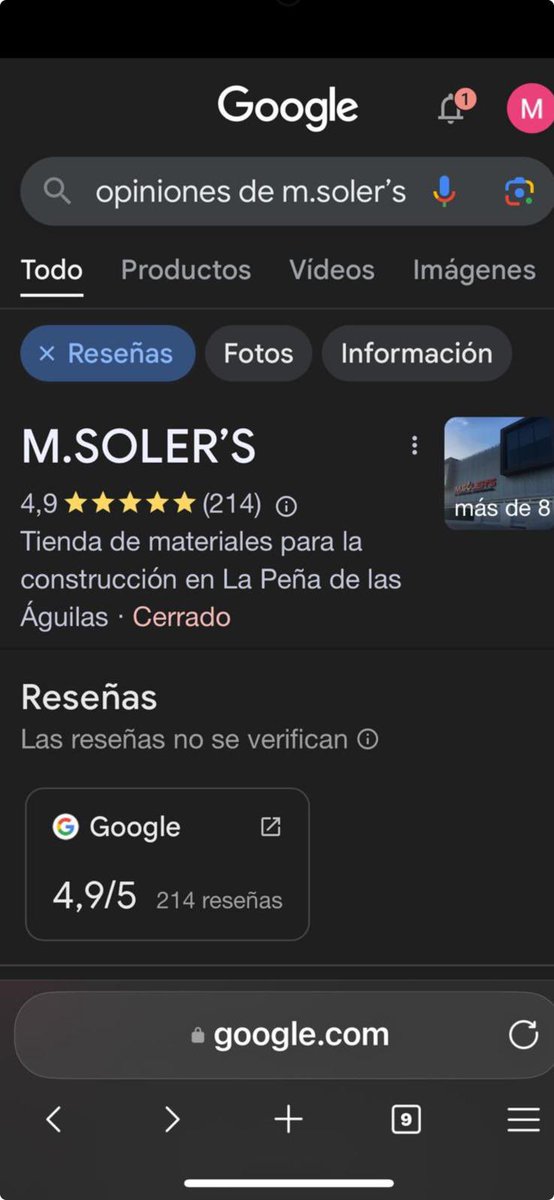 Muchísimas gracias por vuestras valoraciones a tod@s nuestros clientes y amig@s 
 #

Rozamos la matricula de honor

g.page/r/CfZcoPTfZKJ5…