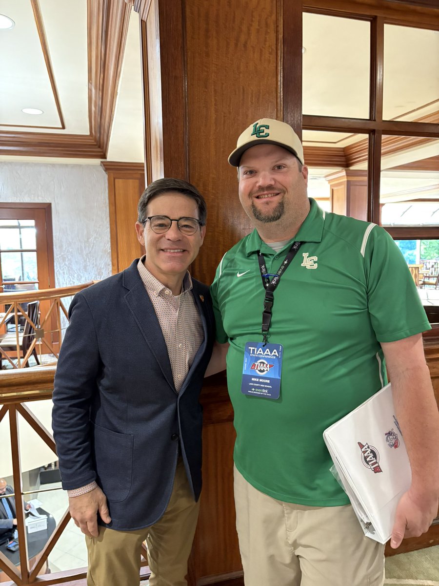 BigMike_63's tweet photo. Another @TIAAA_Ad state conference in the books. The workshops, round table discussions, classes, speakers, and fellowship with AD’s from across the state were well worth the 400 mile drive. I have brought back ideas that will enhance and make our athletic departments better. https://t.co/bZceqox6Ty