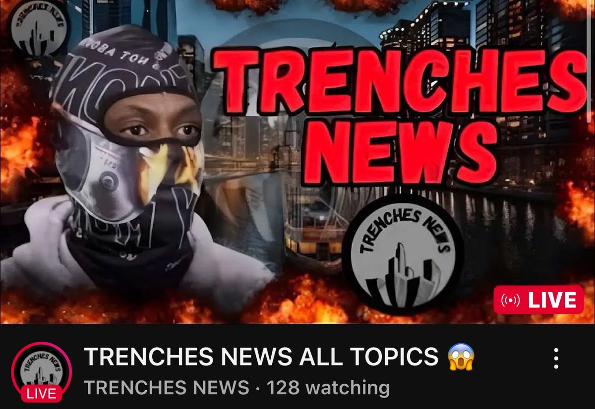 NeNe3837's tweet photo. TRENCHES NEWS ALL TOPICS 😱 https://t.co/Kan6cG26xc via @YouTube #chicago #California #rappers #alltopics #trenchesnews #live https://t.co/SVVKdK9ZVG