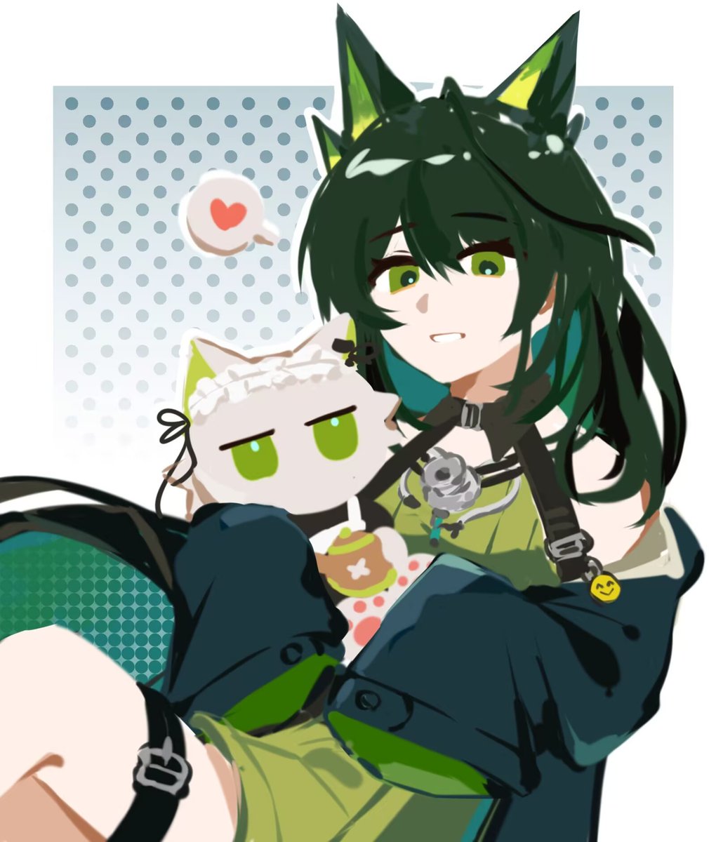 morcccc1's tweet image. #明日方舟 #Arknights #アークナイツ #Mon3tr
🐱❤️
