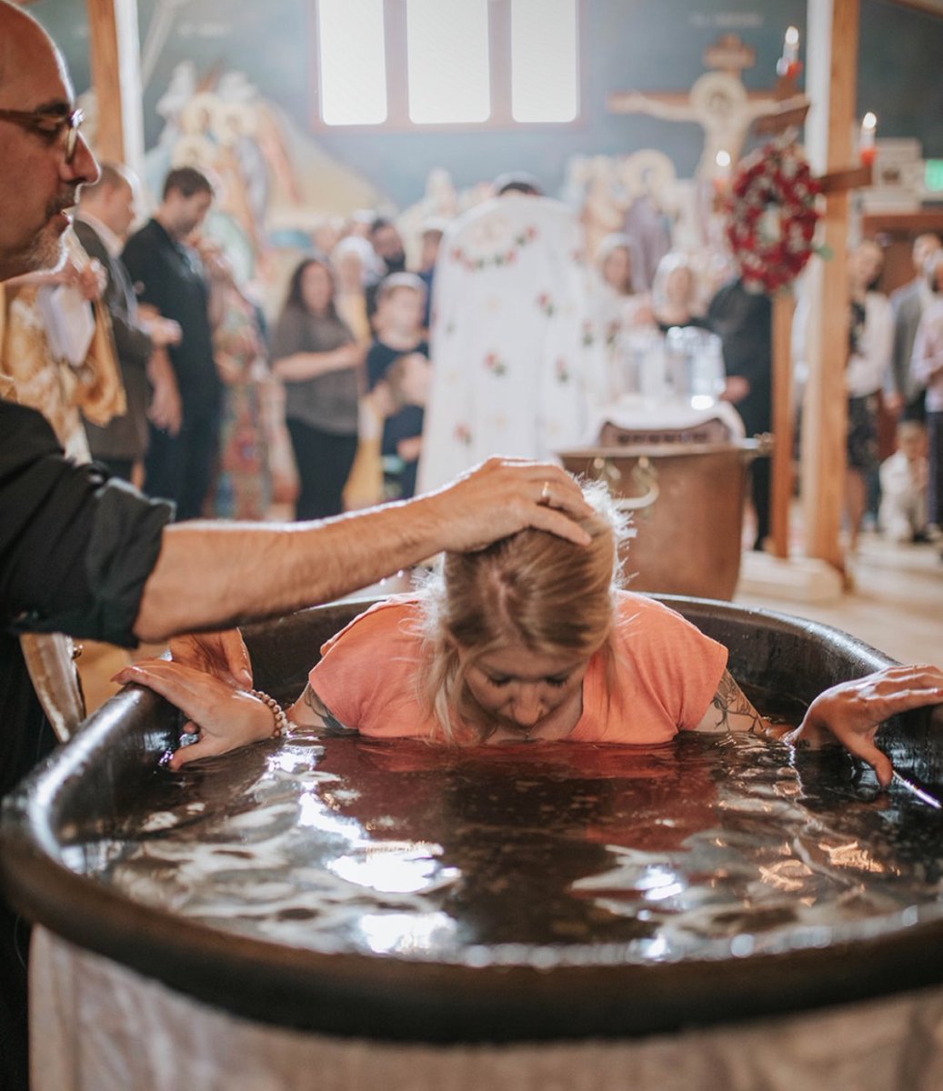 MOONMOOB_'s tweet image. Todays marks two years since my kids & I were baptized into the Orthodox Church ❤️☦️ Glory to God
