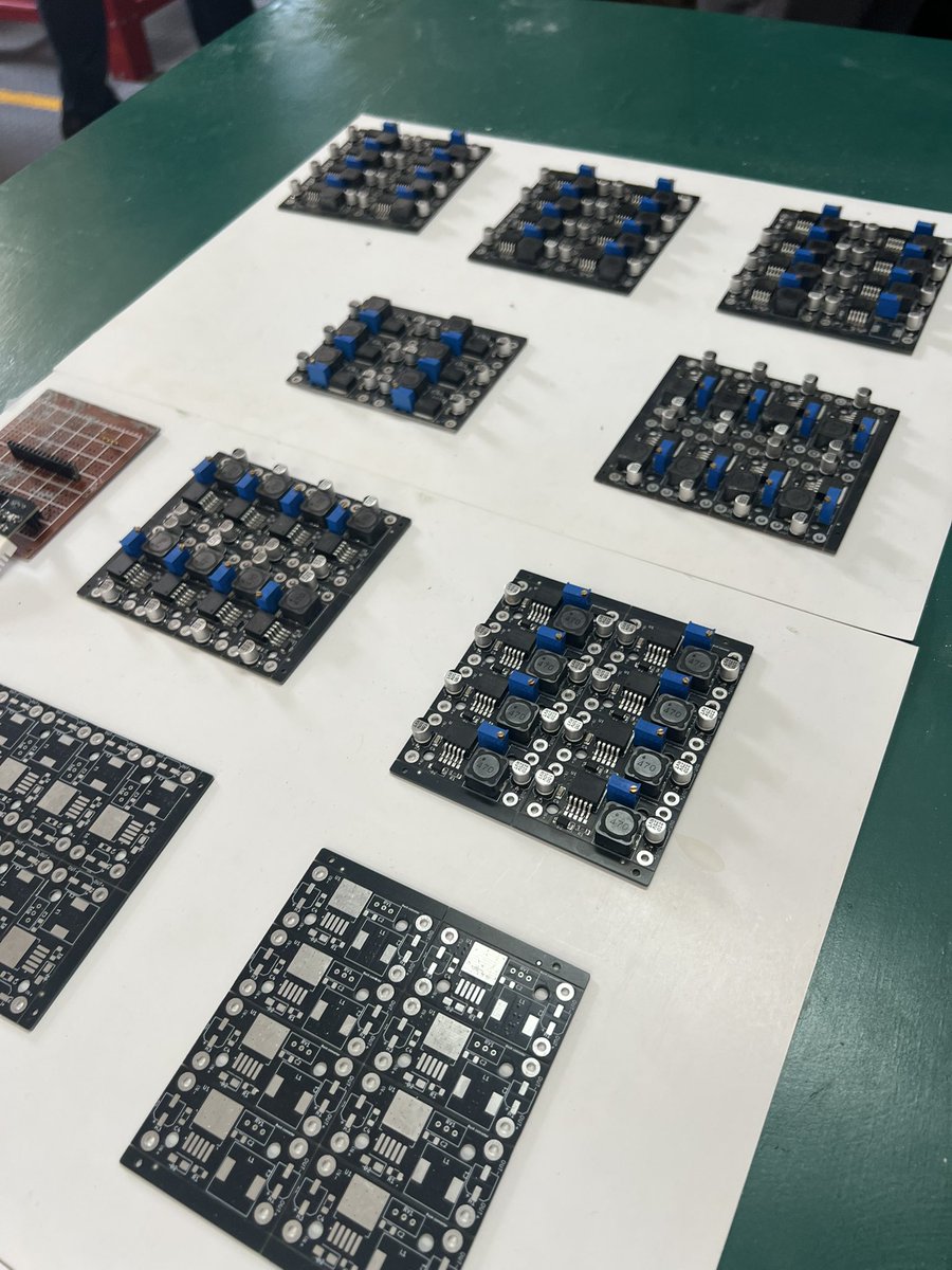 ApolloBuregyeya's tweet photo. Lwera, DeepTech, UIRI & the Uganda We Must Build
======

I spent a whole day with the future. 

Yesterday, 15th April 2025, it was soldering quietly in Namanve. I toured two places that are on the course to save Uganda from the curse of importing toothpicks forever. The DeepTech Centre of Excellence and UIRI, Namanve are a revival mission.

Let me tell you, these are not places you pass by and ask for used Japan. These are labs. Quiet. Focused. Forging. Soldering. Printing. Calibrating. I’ll be technical, today.

At DeepTech, I met a circuit board printer called the NeoDen K1830. You should see this machine and how it arranges microchips like a tailor fixing buttons on a made-in-Ugandan cotton shirt for M7. No noise. No drama. Just precise, silent work. They call it “surface-mount technology.” For now, I’ll call it a nation’s hope on a motherboard.

I saw Ugandan engineers uploading firmware, running diagnostics, even prototyping hair dryers. Not things for exhibitions, but things that actually work. Next to them at UIRI, it was the same energy. Calm, brilliant people doing serious work in food tech, packaging, and machines.

But they are too few. The people who know how to build this country are outnumbered by the people out here implementing fake works on our city infrastructure.

Maybe it’s time we station my university engineering students there. Or deploy a UPDF Engineering Brigade. Not to pass time or guard gates, but to learn. Let students test curiosity with soldering rods. Let soldiers swap guns for goggles. Because future wars will be fought in labs and factories, not bushes.

And, let’s talk markets. Markets. Markets. Markets.

You see, it’s one thing to invent. It’s another thing to sell what have invented. And the safest way is to invent what people are already buying, for the start, at least. Before you cast a kettle, cast a Spider-Man toy. Why? Because every Ugandan household buys it three times a year for their children. That’s not rocket science. That’s pure market data.

Innovation must be guided by market intelligence, not just courage and cash. Otherwise, we’ll keep making things that gather dust while Chinese warehouses keep laughing.

Then I saw this startup headed my by former student. A black sign, glowing with confidence: Lwera Electronics & Semiconductors. The revolution has a name. A Ugandan name. It’s not Samsung. It’s not Bosch. It’s Lwera. And that gave me joy, substantial joy.

To the teams at Lwera Electronics, Innovex Uganda Ltd, the trainers, engineers, and believers: I saw your work. I saw your motivation. I saw your excellence. And your sacrifice.

Ugandans shall return, not just to admire, but to verify. Because this is public investment. And accountability is love.

The future is not somewhere abroad.
It is right here. In Namanve. Being printed. Quietly. Carefully. Patriotically.