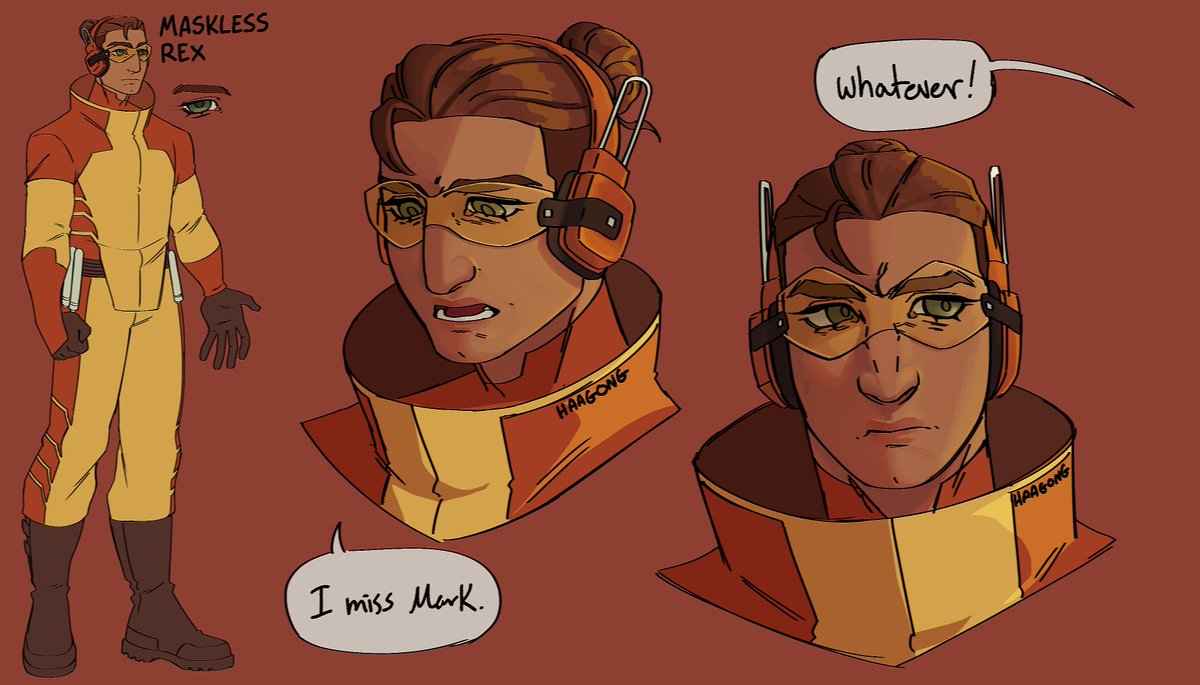 haagong's tweet image. Maskless Rex ! 
#rexsplode #Invincible #markrex