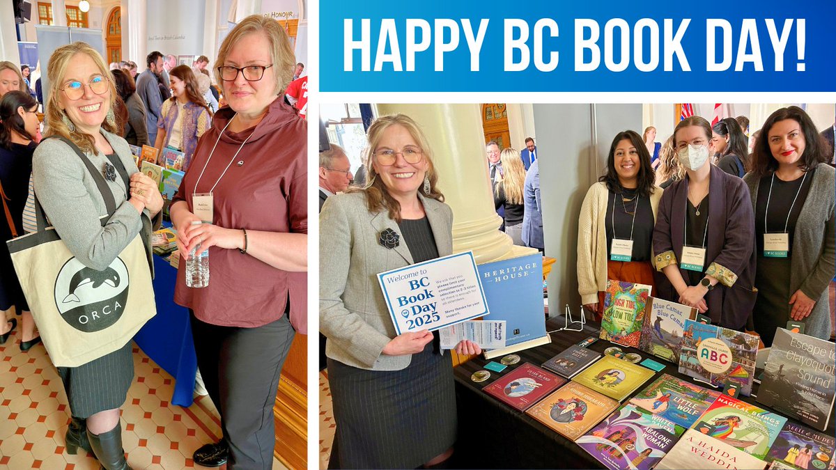 Diana_Gibson_BC's tweet image. Happy B.C. Book Day! 

There’s never been a better time to support your independently-owned publishing community. 

Support #BuyLocal and #ReadLocalBC!

PS. I❤#BCBooks