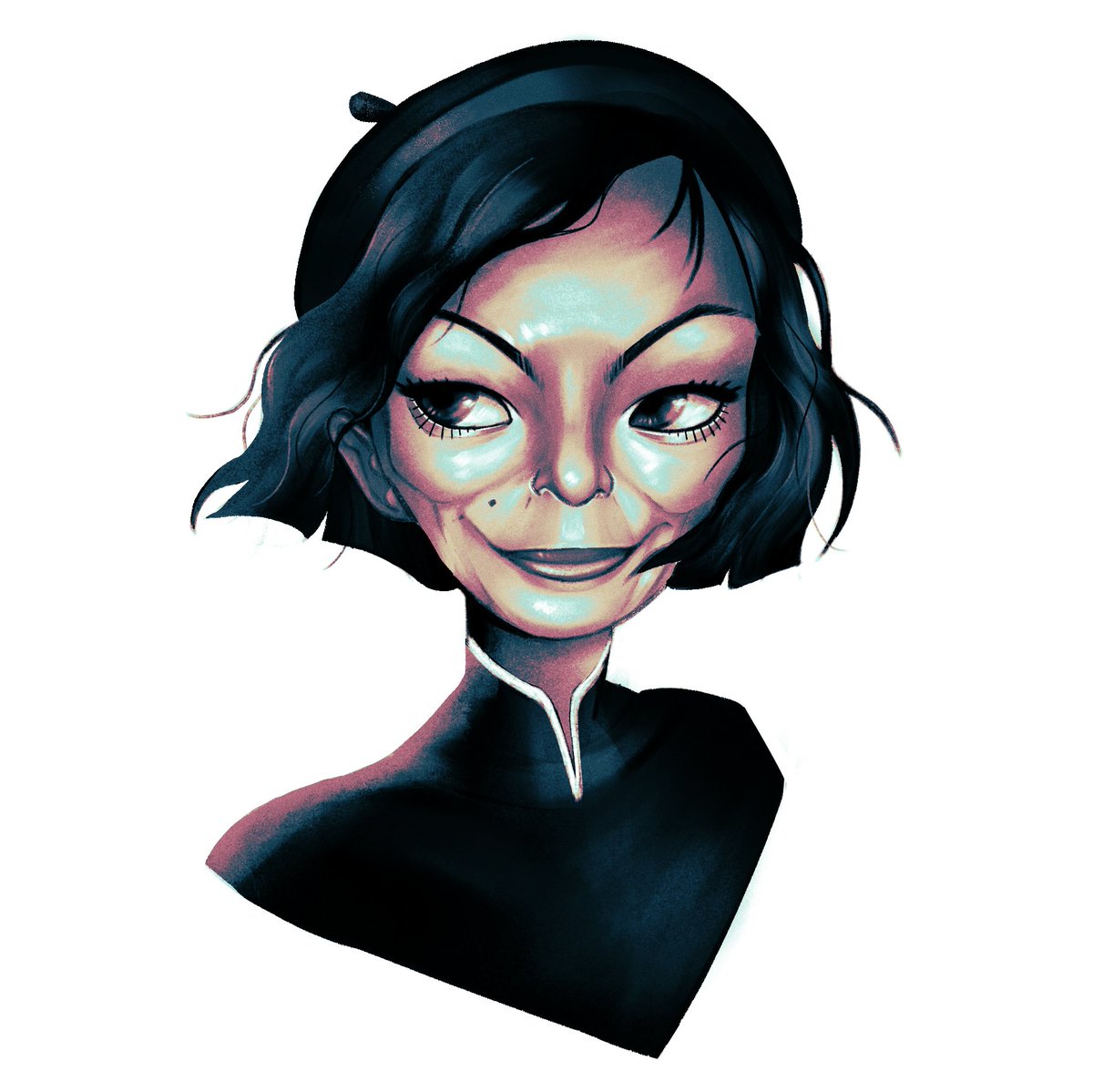 jenadraws's tweet photo. plus me playing around with gradients https://t.co/UulTATuFib