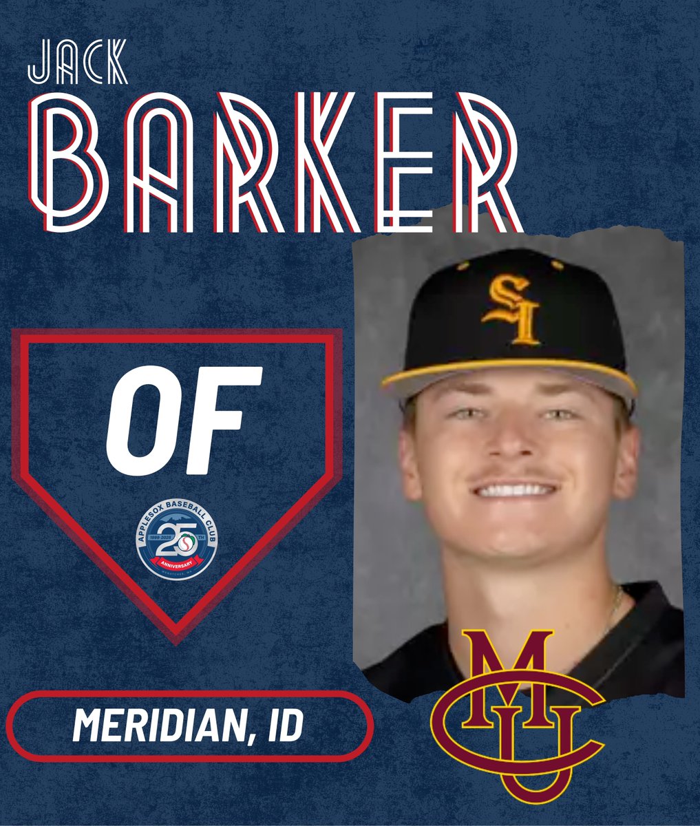 Wenatchee AppleSox (@applesox) on Twitter photo Prior to going from <a href="/CSI_Baseball/">CSI Baseball</a> to <a href="/CMUMavsBaseball/">CMU Mavs Baseball</a> this fall, <a href="/JackBarker1014/">Jack Barker</a> will man the outfielder for the AppleSox this summer. #MeetTheSox Prior to going from <a href="/CSI_Baseball/">CSI Baseball</a> to <a href="/CMUMavsBaseball/">CMU Mavs Baseball</a> this fall, <a href="/JackBarker1014/">Jack Barker</a> will man the outfielder for the AppleSox this summer. #MeetTheSox