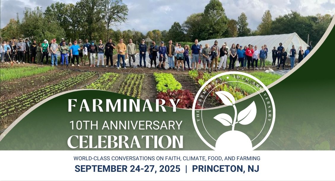 Princeton Online (@princetononline) on Twitter photo Join <a href="/ptseminary/">Princeton Seminary</a> for 4-day exploration of faith, farming + ecology w/ guests Tiya Miles, Barbara Brown Taylor, Willie James Jennings, and more. Hosted by the Farminary, a working farm that integrates theological education w/ regenerative agriculture. RSVP: ptsem.edu/farminary10th Join <a href="/ptseminary/">Princeton Seminary</a> for 4-day exploration of faith, farming + ecology w/ guests Tiya Miles, Barbara Brown Taylor, Willie James Jennings, and more. Hosted by the Farminary, a working farm that integrates theological education w/ regenerative agriculture. RSVP: ptsem.edu/farminary10th