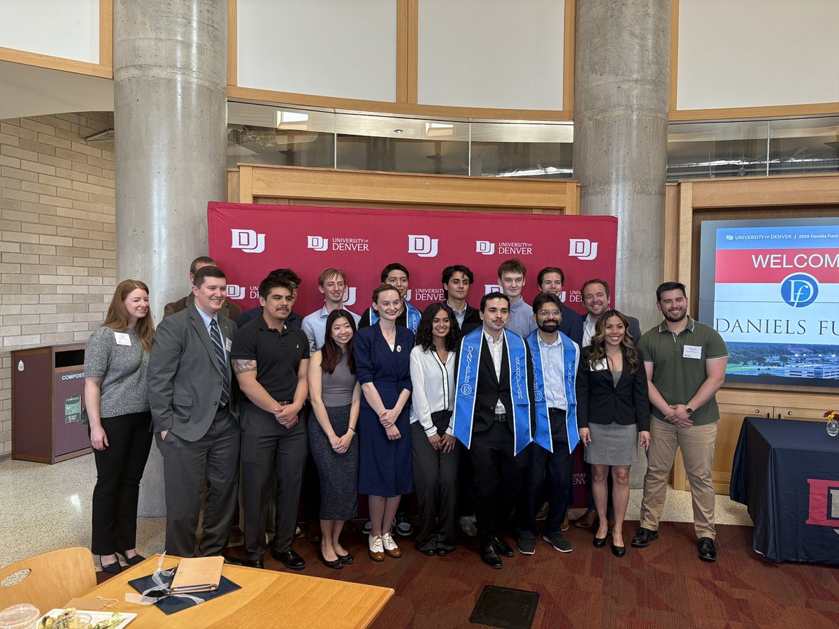 Celebrating ⁦<a href="/Daniels_Fund/">Daniels Fund</a>⁩ graduating scholars!