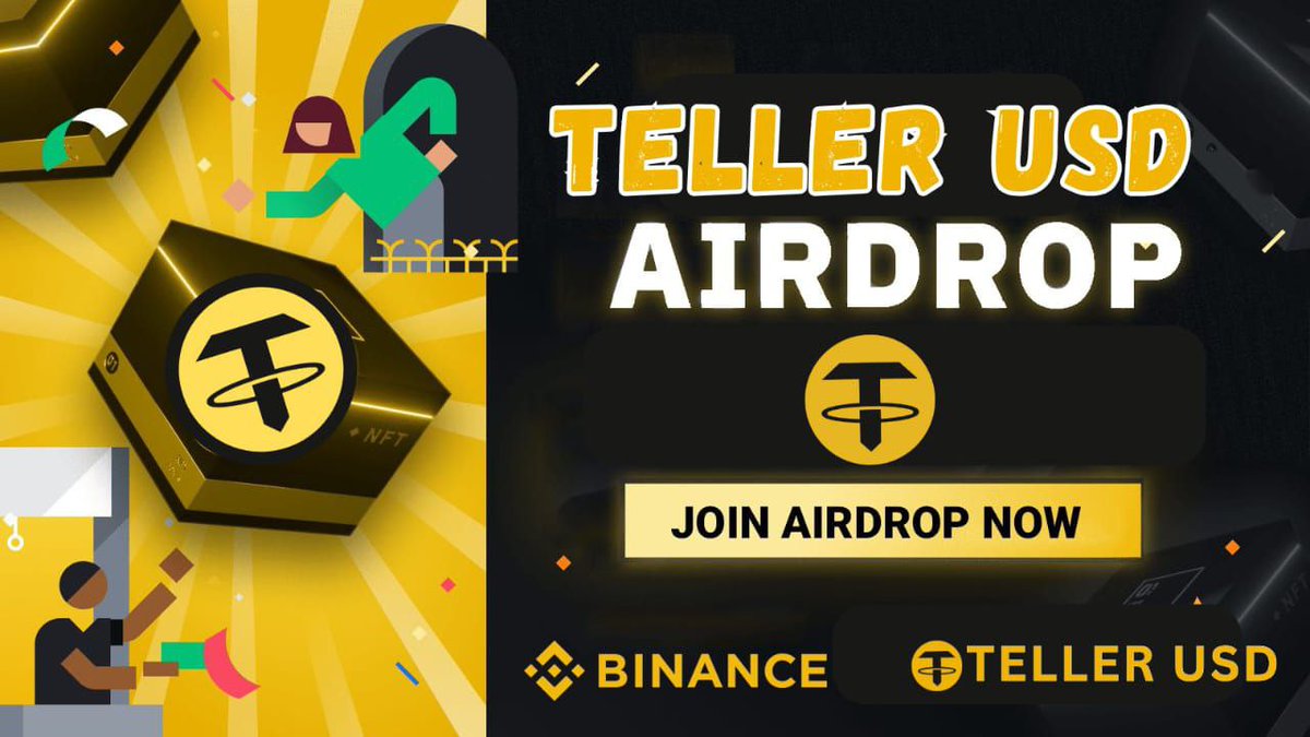 AirdropNexusTea's tweet photo. 🪂 Teller Usdt Airdrop Announcement  ⭕

🎁 Earn 25 $Usdt for joining Binus
For Every Each Refer 5 $Usdt

⏰ Distribution instant 

➡️ Airdrop link https://t.co/LCUcG1zdF5

✅️ Don't Miss Free Income Chance https://t.co/QCvQKucJZl