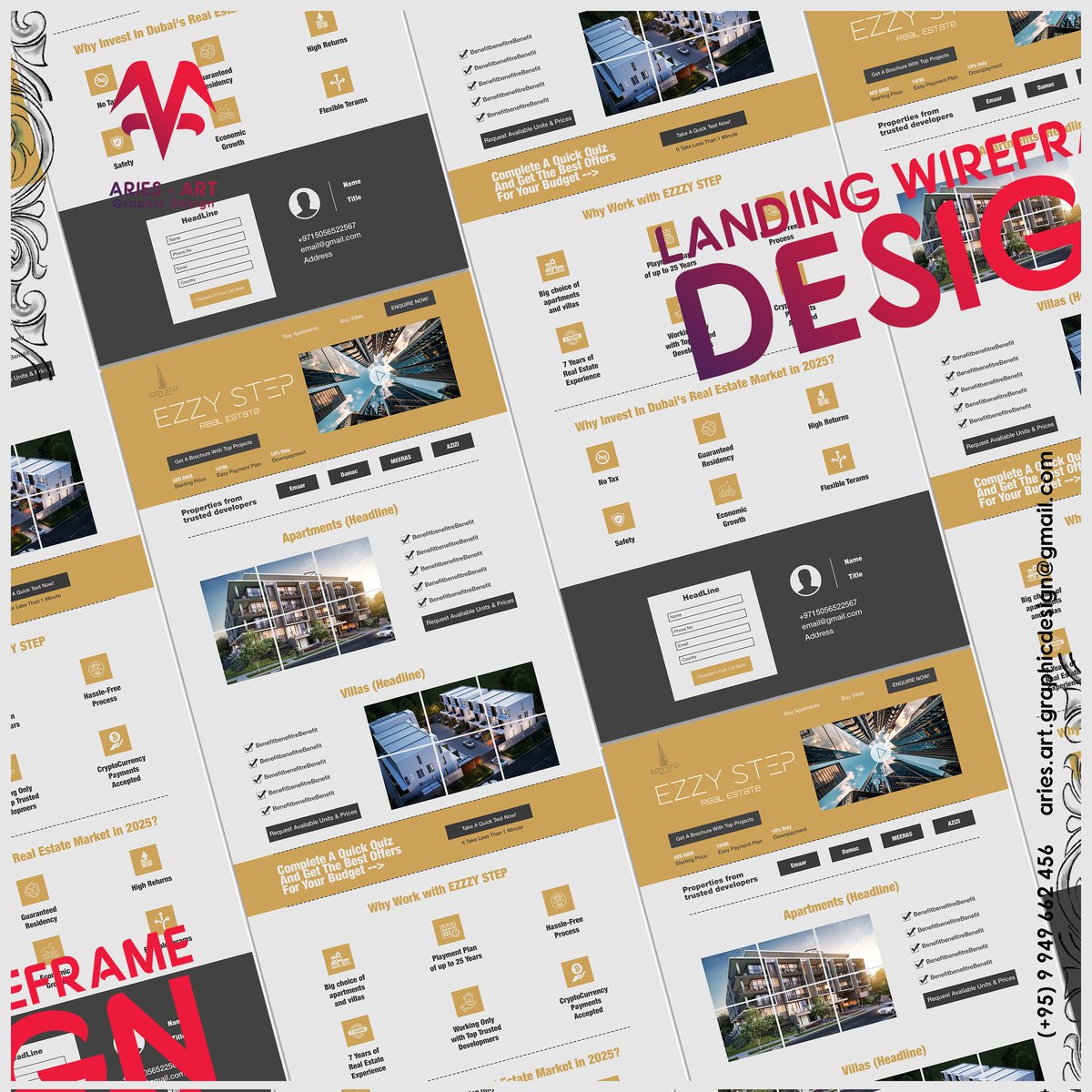 AriesArt90's tweet photo. Landing Wireframe Design for EZZY - STEP
#aries_art #webdesign #wireframes #design #EZZY-STEP https://t.co/sw2tKfmXed