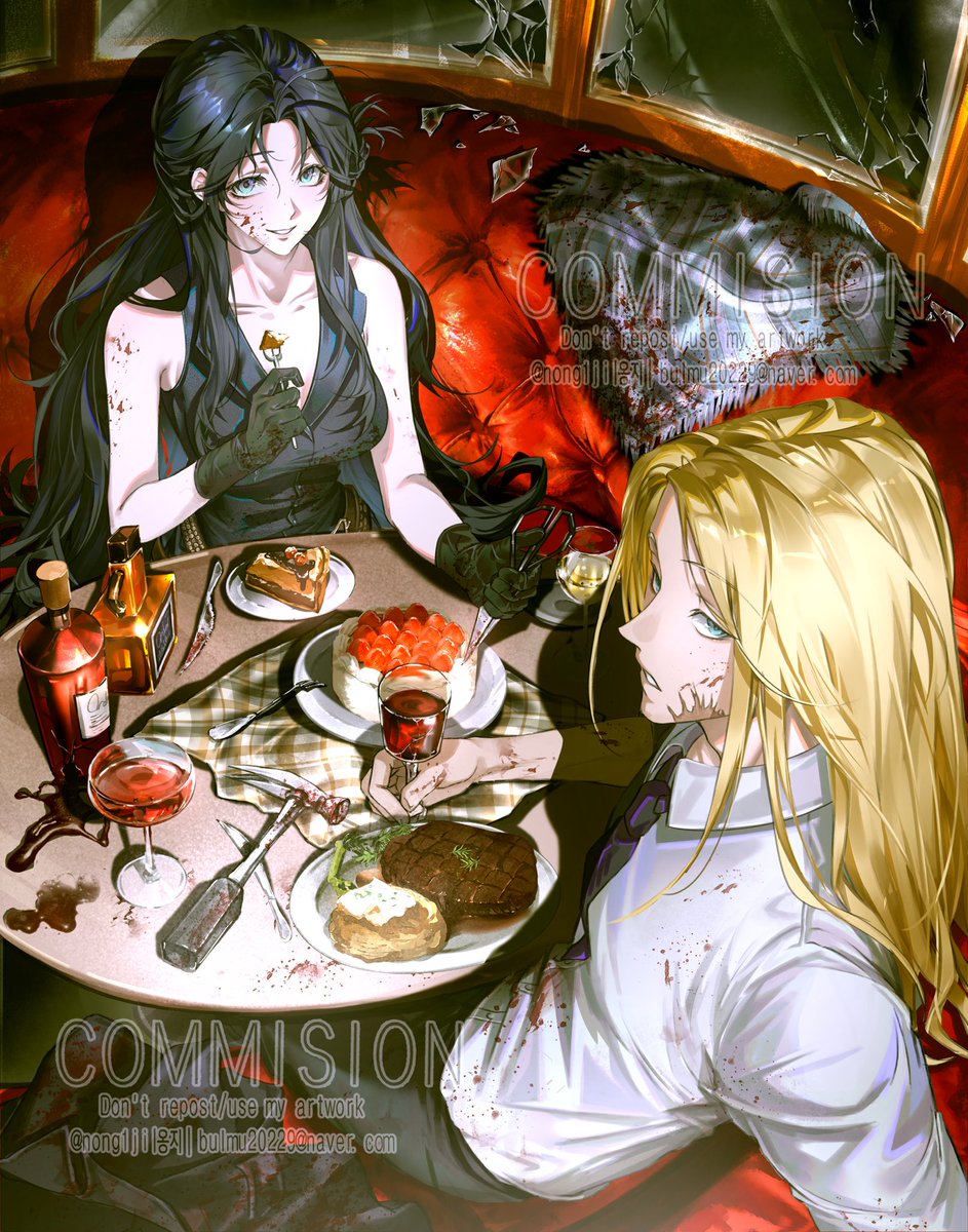 Cm 신청 감사합니다!🖤 
•유혈버전