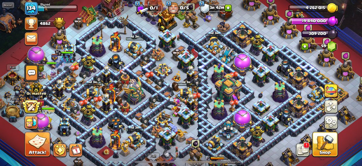 My coc 1 year in