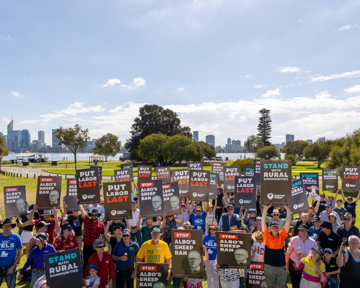 Wool and meat: two world-class products grown by hardworking farmers in the West.
Behind every wooly jumper and every plate of meat is a community: truckies, shearers, local workers, and everyone in between. It takes all of us to make it happen. #KeeptheSheep 🐑