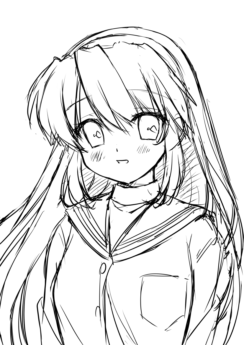 らくがき ＃CLANNAD