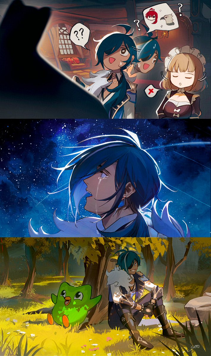 srro_yo's tweet image. Sighs