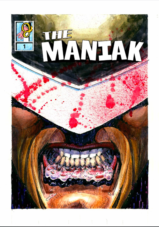 Johnny_Rocket6's tweet photo. THE MANIAK #1 has been banned from indiegogo!
Going to restart the campaign on FundMyComic. https://t.co/1XFOJzC3wP