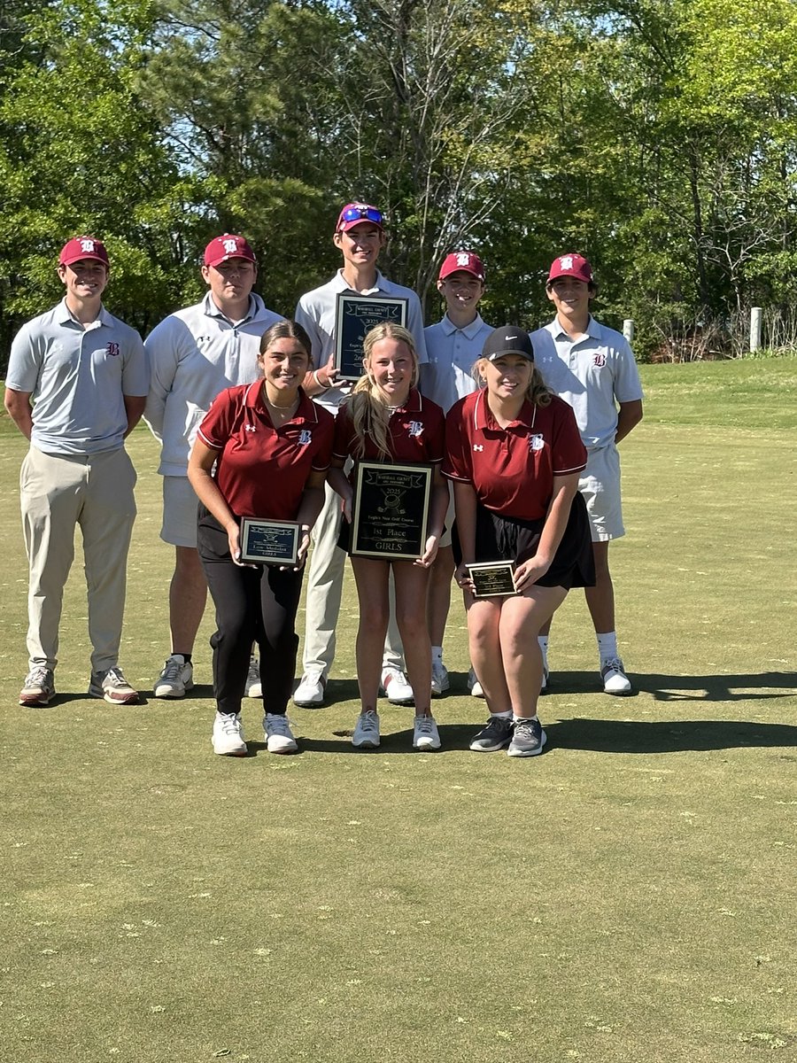 boazgolf's tweet photo. VG
2025 Girls Marshall County champions,
Back to Back County Champs!

*Emma Jones -low medalist! (also a back to back)

*Emma Jones and Velvie Smith-
all-county team!

VB
2025 Marshall County Runners-up. 
*Braden Phillips- all-county team

🏴‍☠️⛳️🏆 https://t.co/TRw3sg1Fig