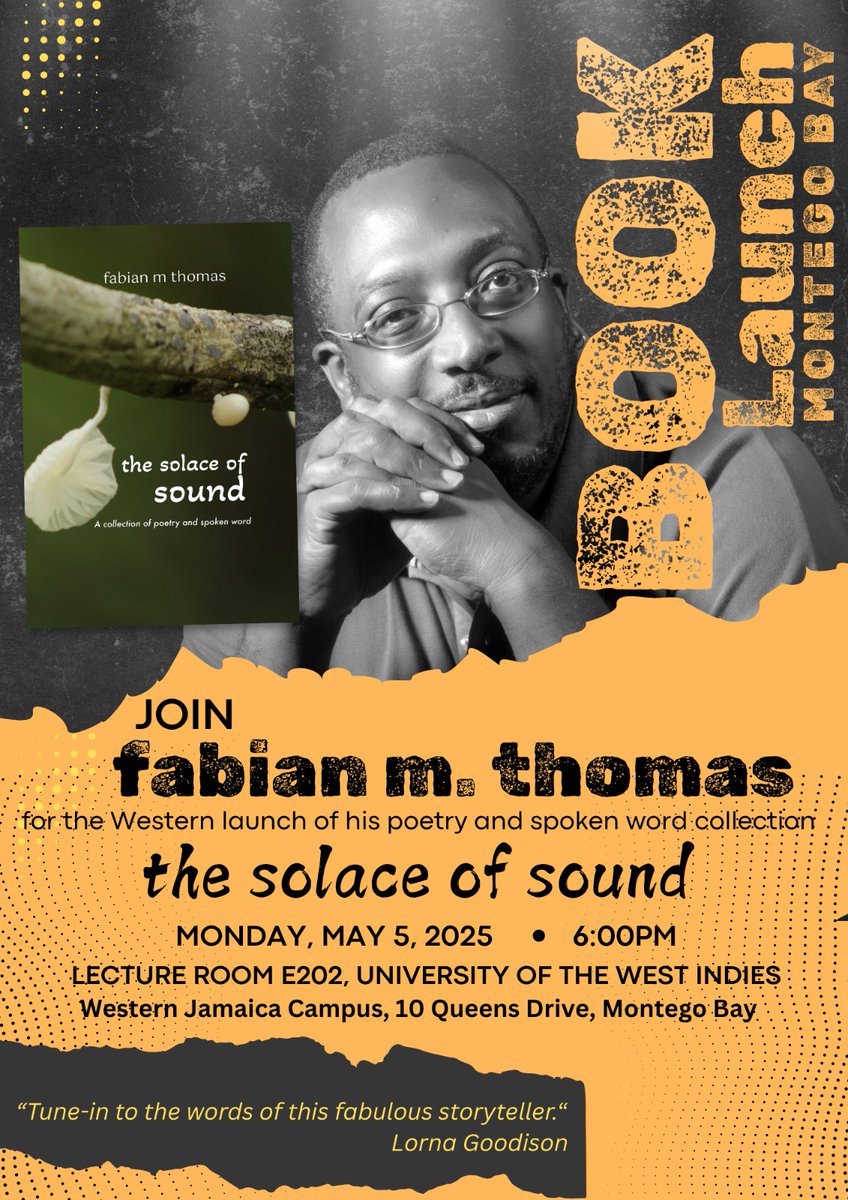fabianmthomas's tweet image. Western launch of the solace of sound 
#thesolaceofsound #fabianmthomaspoet #fabianmthomasiwrite