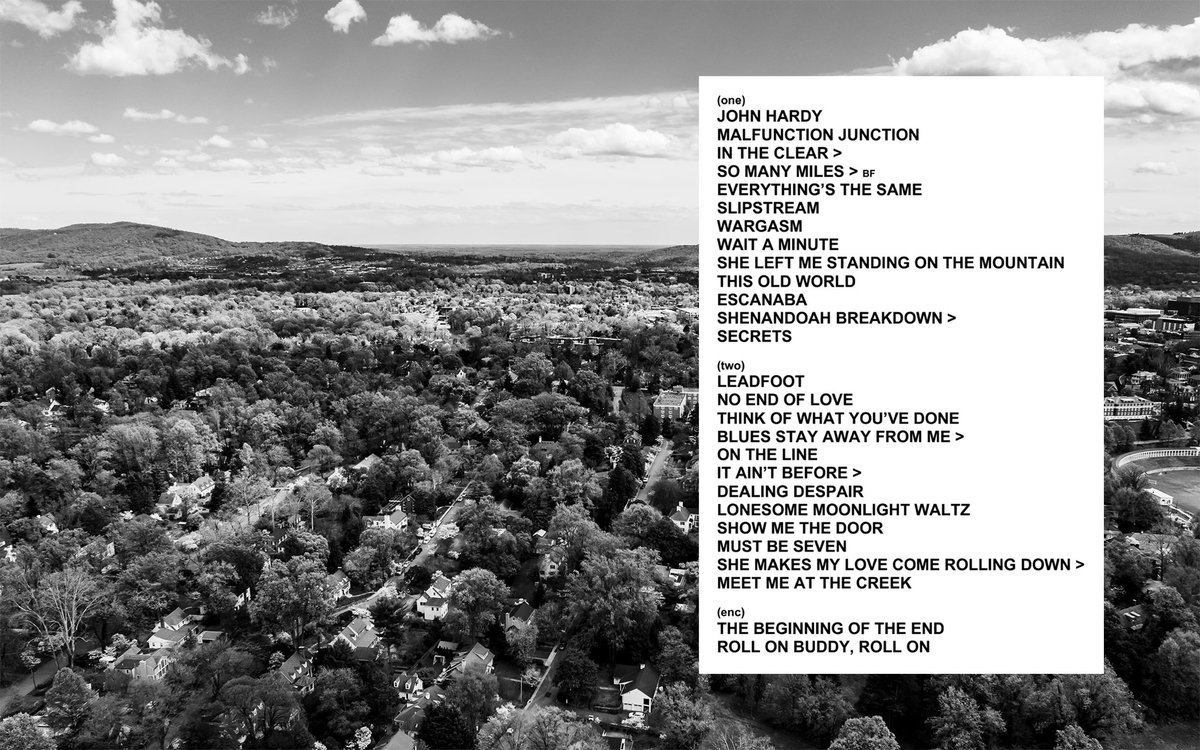 BillyStrings's tweet image. 4.15.25 | Charlottesville, VA ⚔️