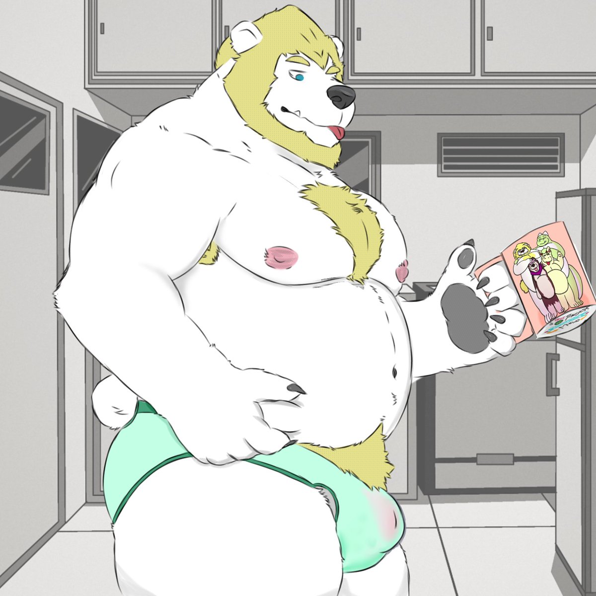 Alfin ultimo dibujo del sorteo, ya podre mimir y hacer mis tareas pendientes, pronto hare el próximo sorteo pero de momento ando ocupado #furryarwork #furry