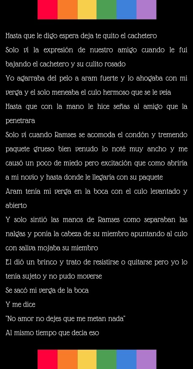 Liamsx5's tweet photo. RELATO 59 p2: EXPERIENCIAS NUEVAS 🤤👄🍆

SUSCRIBETE!!! Mándanos tu relato al DM para más contenido... 🔥🔥🔥
#MORBO #GAY #relatoseróticos #relatoseróticosgay #HISTORIA #LGBTQ https://t.co/S2G3ye94tk