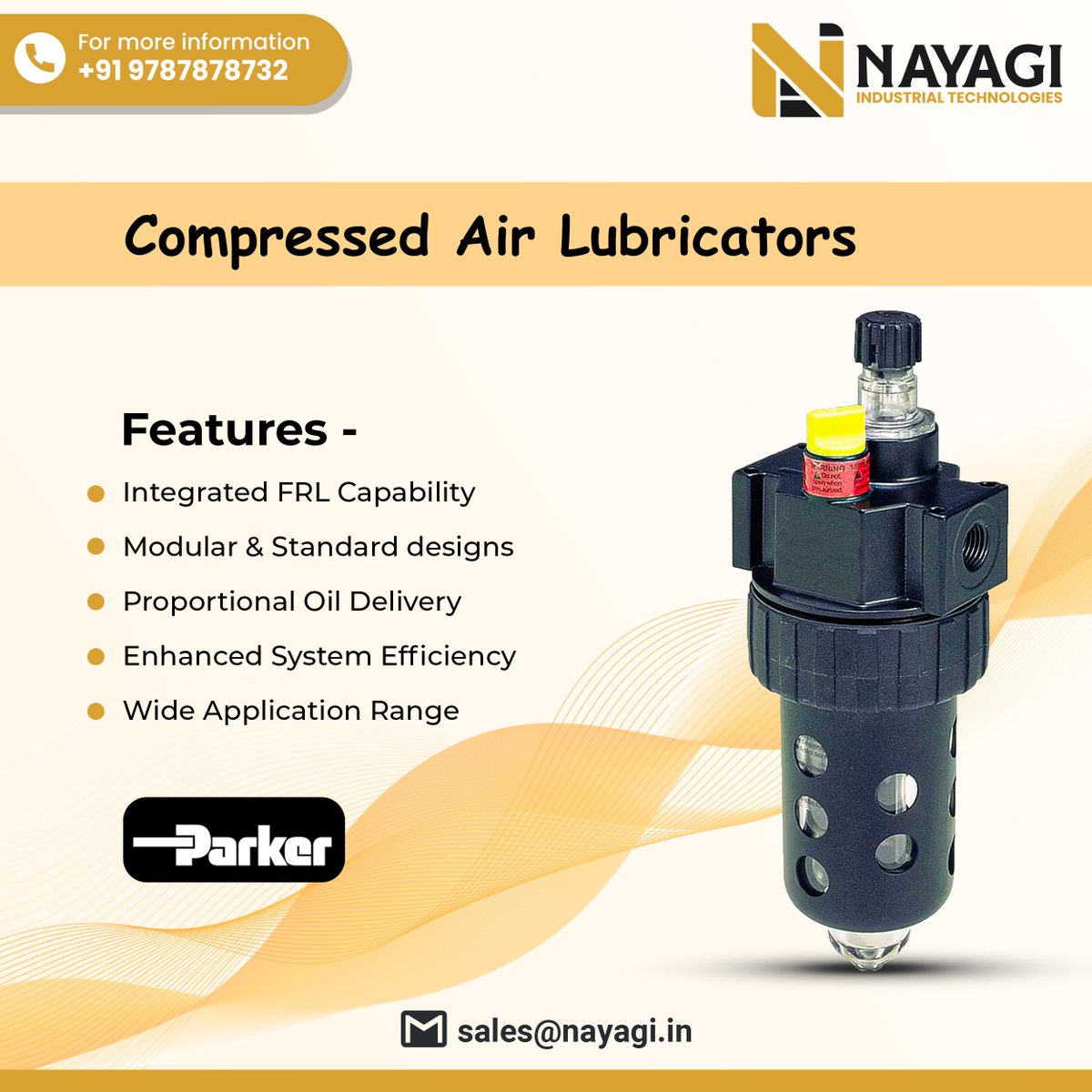 NayagiIndustry's tweet image. 🔧 Parker FRL Solutions! ⚙️
 
Upgrade now! 🚀

#CompressedAirLubricator #CompressedAirFilter #Regulator #Lubricator #FRL #Parker #FRL #Pneumatics #Efficiency #IndustrialSafety #machineries #India #bengaluru #NayagiIndustrialTechnologies