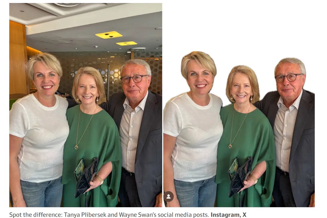 Mark Di Stefano (@markdistef) on Twitter photo Sorry this has really got me today.
So you know that very strange photo that ALP president Wayne Swan posted yesterday with the background rubbed out?
<a href="/hannahkwootton/">Hannah Wootton</a> has solved it. He's whitewashed it because the photo was taken from within the Qantas Chairman's Lounge. Sorry this has really got me today.
So you know that very strange photo that ALP president Wayne Swan posted yesterday with the background rubbed out?
<a href="/hannahkwootton/">Hannah Wootton</a> has solved it. He's whitewashed it because the photo was taken from within the Qantas Chairman's Lounge.
