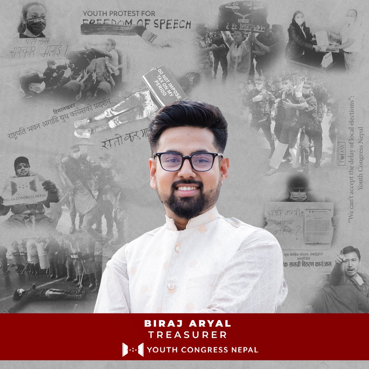 Youth Congress Nepal (@youthcongressnp) on Twitter photo рдпреБрде рдХрд╛рдВрдЧреНрд░реЗрд╕ рдиреЗрдкрд╛рд▓рдХреЛ рдорд╣рд╛рдордиреНрддреНрд░реАрдорд╛ рдирд┐рдпреБрдХреНрдд рд╣реБрдиреБрднрдПрдХрд╛ рдкреНрд░рднрд╛рдд рдард╛рдХреБрд░, рдЙрдктАУрдорд╣рд╛рдордиреНрддреНрд░реАрдорд╛ рдирд┐рдпреБрдХреНрдд рд╣реБрдиреБрднрдПрдХреА рдЕрд╕реНрдорд┐рддрд╛ рдмрдпрд▓рдХреЛрдЯреАрдЬреНрдпреВ рд░ рдХреЛрд╖рд╛рдзреНрдпрдХреНрд╖рдорд╛ рдирд┐рдпреБрдХреНрдд рд╣реБрдиреБрднрдПрдХрд╛ рдмрд┐рд░рд╛рдЬ рдЕрд░реНрдпрд╛рд▓рдЬреНрдпреВрд▓рд╛рдИ рд╣рд╛рд░реНрджрд┐рдХ рдмрдзрд╛рдИ рддрдерд╛ рд╢реБрднрдХрд╛рдордирд╛ред рдпреБрде рдХрд╛рдВрдЧреНрд░реЗрд╕ рдиреЗрдкрд╛рд▓рдХреЛ рдорд╣рд╛рдордиреНрддреНрд░реАрдорд╛ рдирд┐рдпреБрдХреНрдд рд╣реБрдиреБрднрдПрдХрд╛ рдкреНрд░рднрд╛рдд рдард╛рдХреБрд░, рдЙрдктАУрдорд╣рд╛рдордиреНрддреНрд░реАрдорд╛ рдирд┐рдпреБрдХреНрдд рд╣реБрдиреБрднрдПрдХреА рдЕрд╕реНрдорд┐рддрд╛ рдмрдпрд▓рдХреЛрдЯреАрдЬреНрдпреВ рд░ рдХреЛрд╖рд╛рдзреНрдпрдХреНрд╖рдорд╛ рдирд┐рдпреБрдХреНрдд рд╣реБрдиреБрднрдПрдХрд╛ рдмрд┐рд░рд╛рдЬ рдЕрд░реНрдпрд╛рд▓рдЬреНрдпреВрд▓рд╛рдИ рд╣рд╛рд░реНрджрд┐рдХ рдмрдзрд╛рдИ рддрдерд╛ рд╢реБрднрдХрд╛рдордирд╛ред