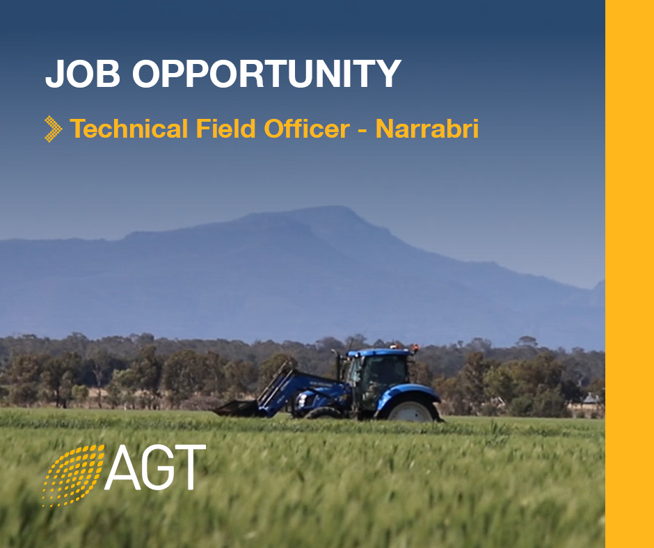 Technical Field Officer Job Opportunity - Narrabri

In this role, you will be working as part of a highly motivated team conducting agricultural research in the field based at our facility in Narrabri, New South Wales. 

Apply via Seek: loom.ly/5yMKsP8